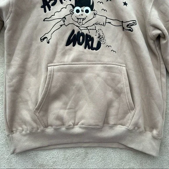 Travis Scott Astroworld Look Mom I Can Fly Hoodie Medium